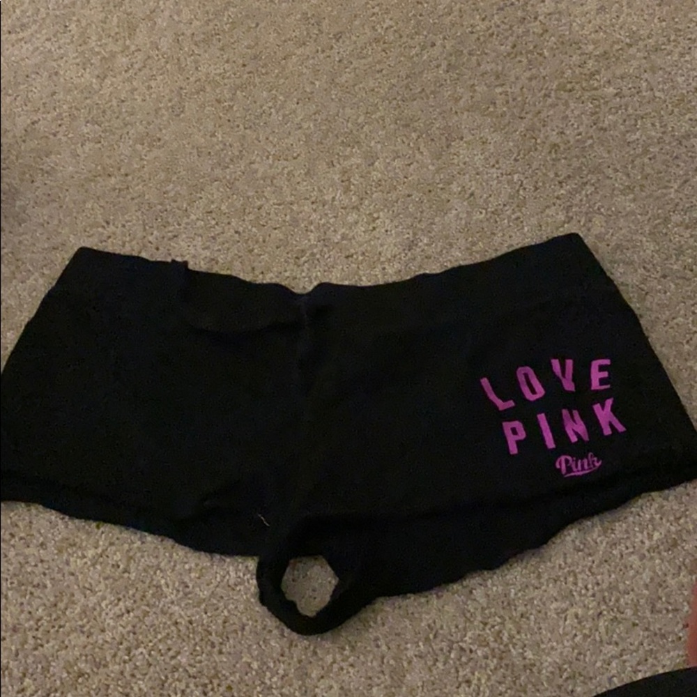 Pink shorts size large